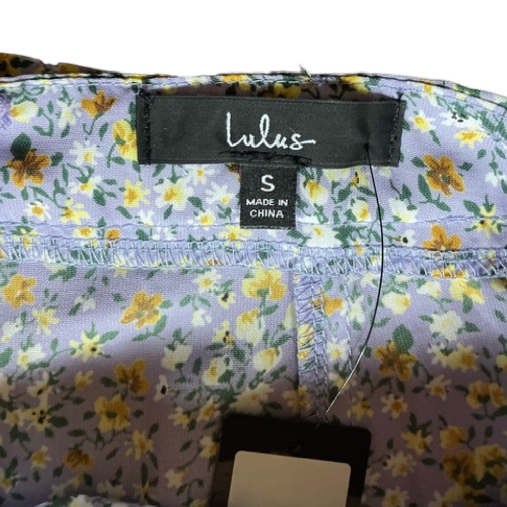 NWT Lulus “Sweetie Season” Floral Print Ruffled Shorts (K) - Picture 8 of 12